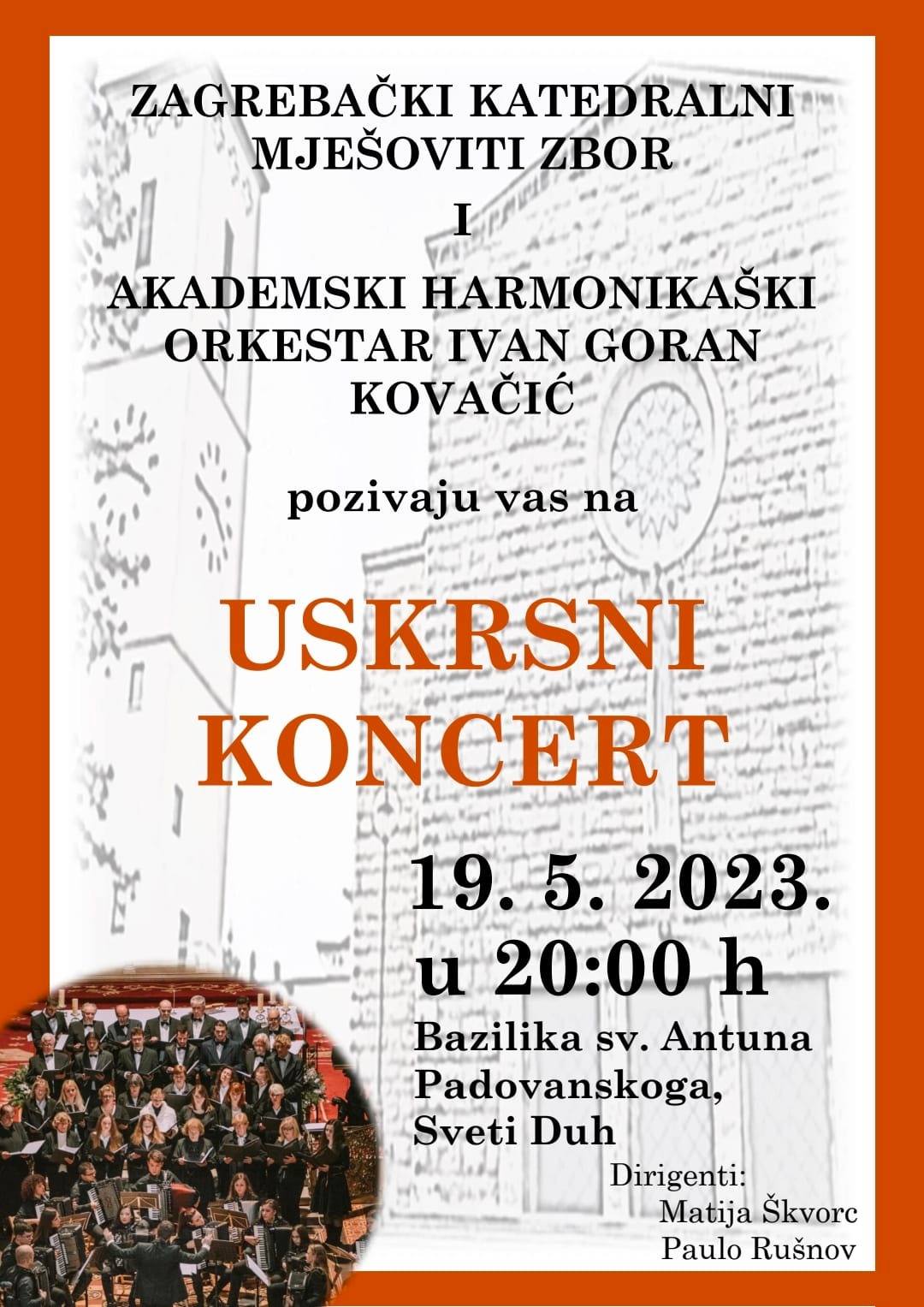 You are currently viewing Uskrsni koncert u Sv. Antunu Padovanskom