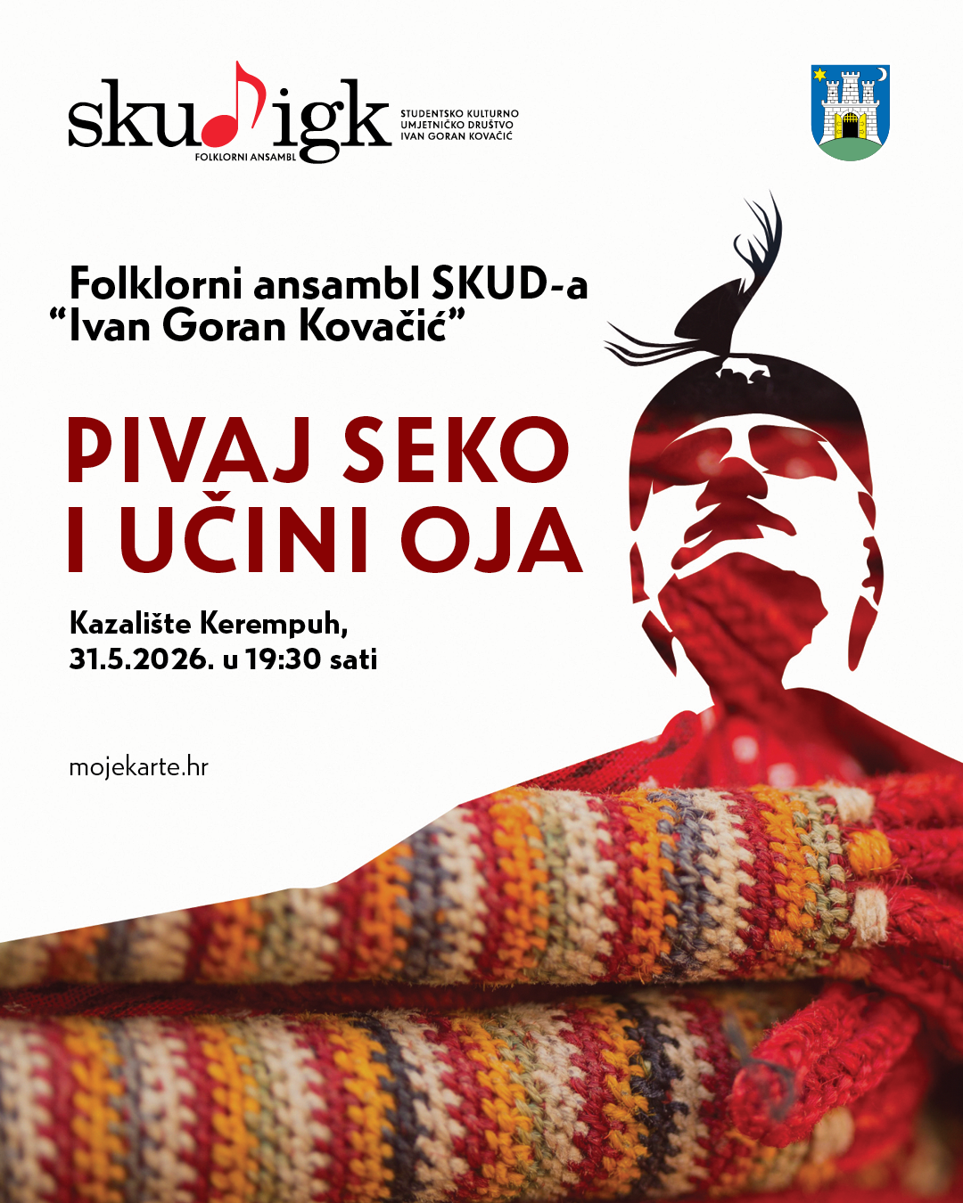You are currently viewing Folklorni ansambl najavljuje cjelovečernji plesni koncert “Pivaj seko i učini oja”